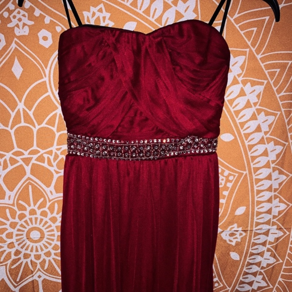 Homecoming strapless dress